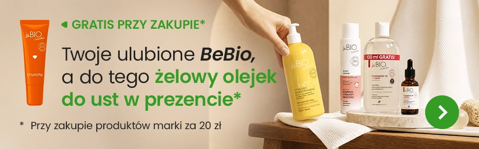 Twoje ulubione BeBio, a do tego żelowy olejek do ust w prezencie przy zakupie produktów marki za 20zł