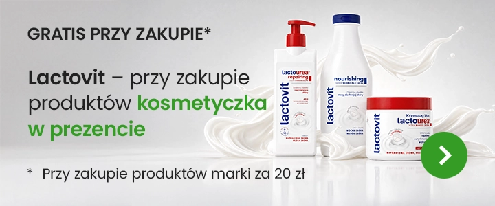 Lactovit - przy zakupie produktów marki za 20 zł, kosmetyczka w prezencie