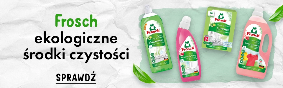 Frosch - ekologiczne środki czystości.  