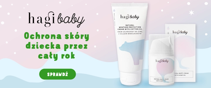 Hagi Baby - ochrona skóy dziecka przez cały rok
