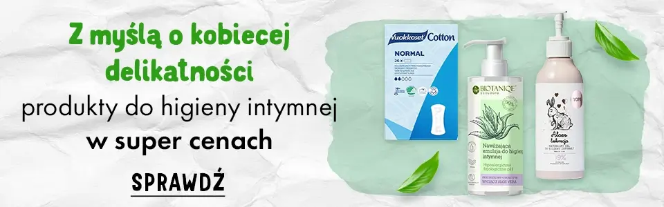 Z myślą o kobiecej delikatności - produkty do higieny intymnej w super cenach
