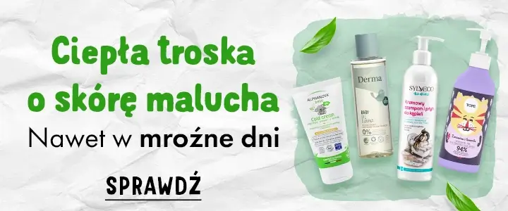 Ciepła troska o skórę malucha – nawet w mroźne dni