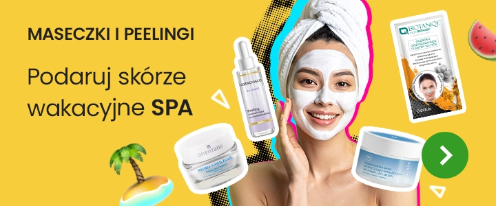 Maseczki i peelingi - Podaruj skórze wakacyjne SPA