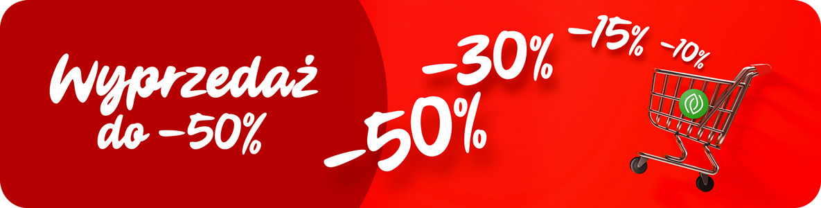 Wyprzedaż - Rabaty do -50%