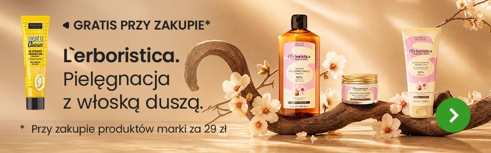 L`erboristica - pielęgnacja z włoską duszą. Gratis przy zakupie produktów marki za 29zł