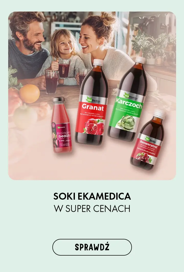 Soki Ekamedica w super cenach
