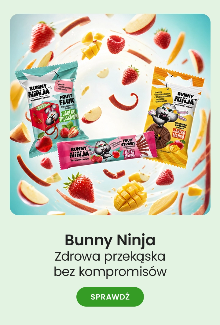 Bunny Ninja – Zdrowa przekąska bez kompromisów
