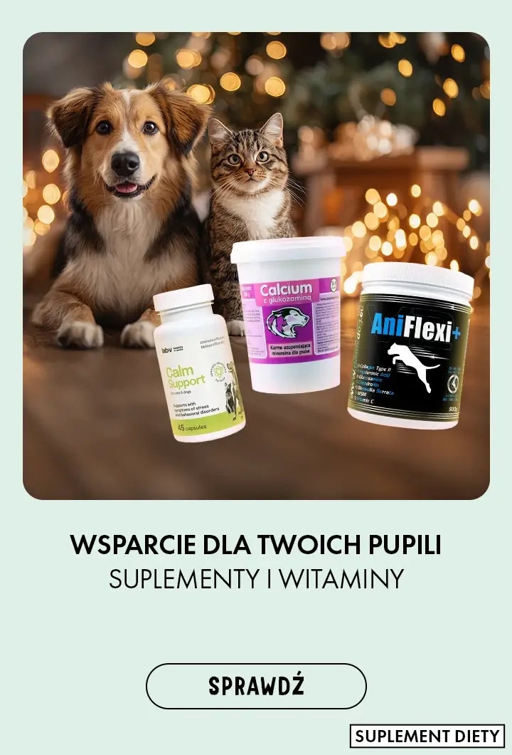 Wsparcie dla Twoich pupili - suplementy i witamiany