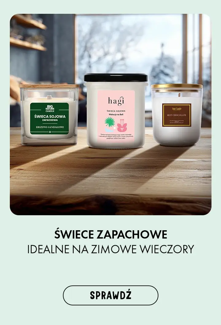 świece zapachowe idealne na zimowe wieczory