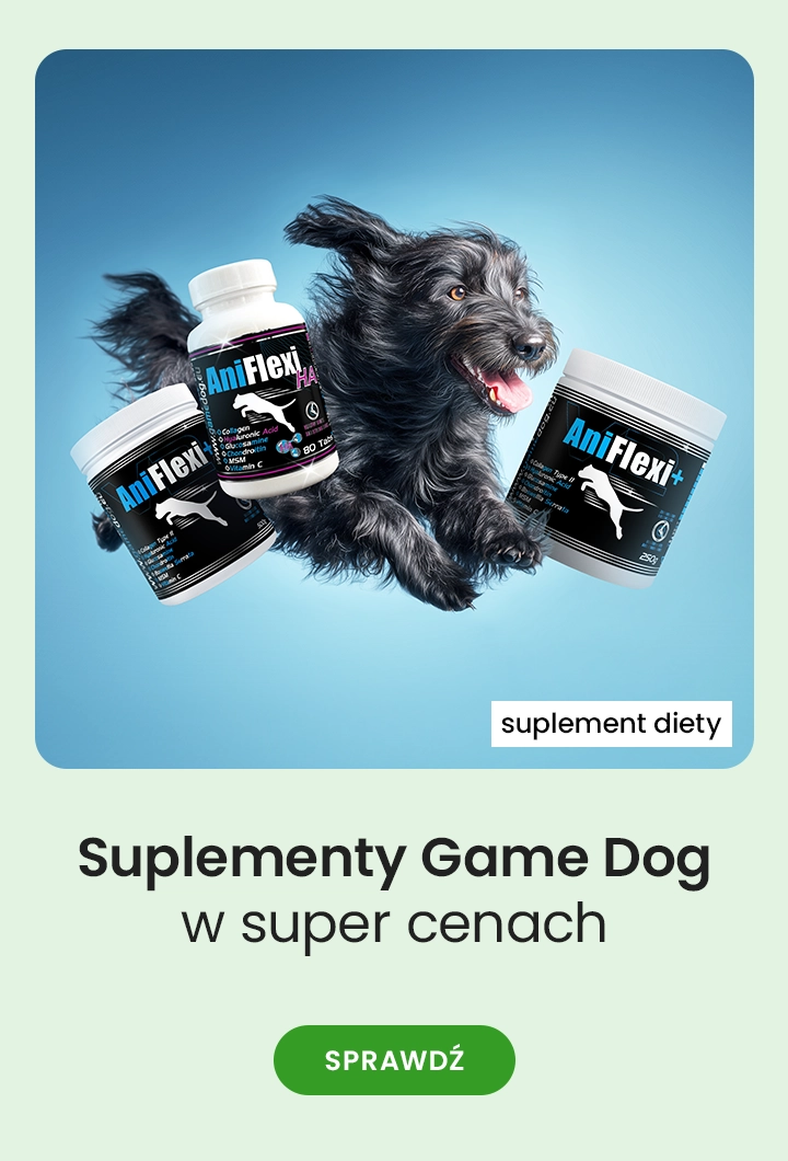 Suplementy Game Dog w super cenach
