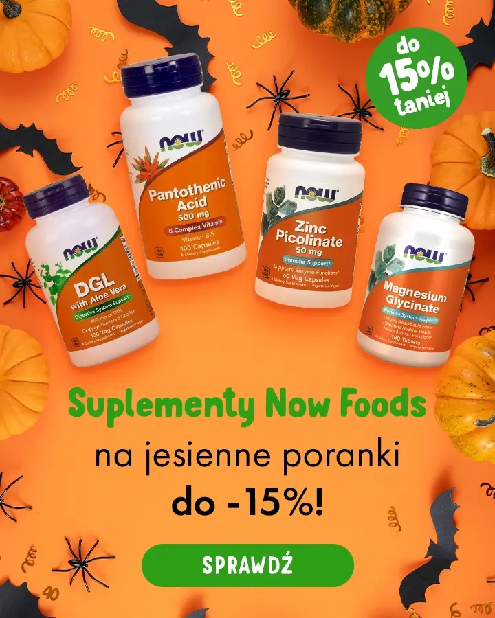 Now Foods - suplementy na jesień do -15%