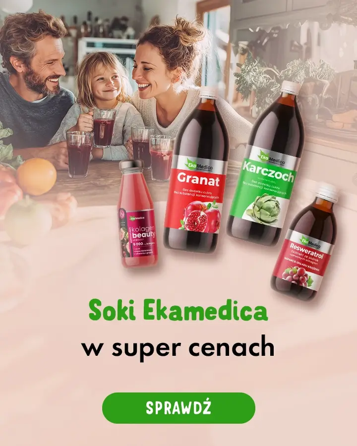 Soki Ekamedica w super cenach