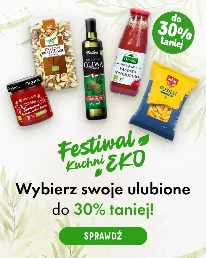 Festiwal Eko Kuchni - do 30% taniej