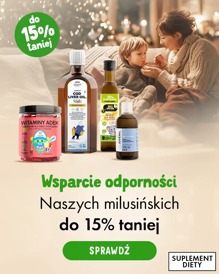 Wsparcie odporności Naszych milusińskich do 15% taniej