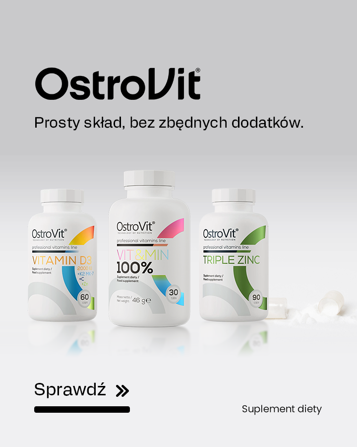 Wzmocnij odporność z suplementami marki Ostrovit