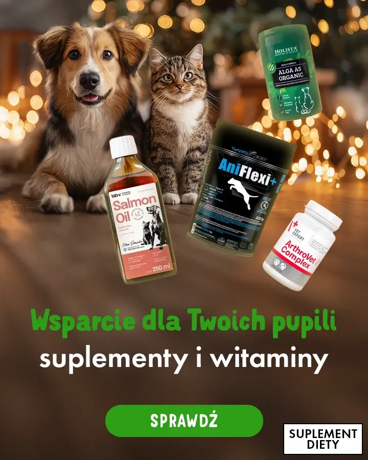 Wsparcie dla Twoich pupili - suplementy i witamiany