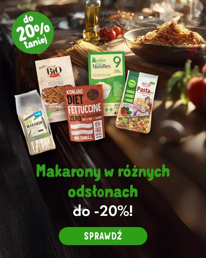 Makarony w różnych odsłonach do -20%