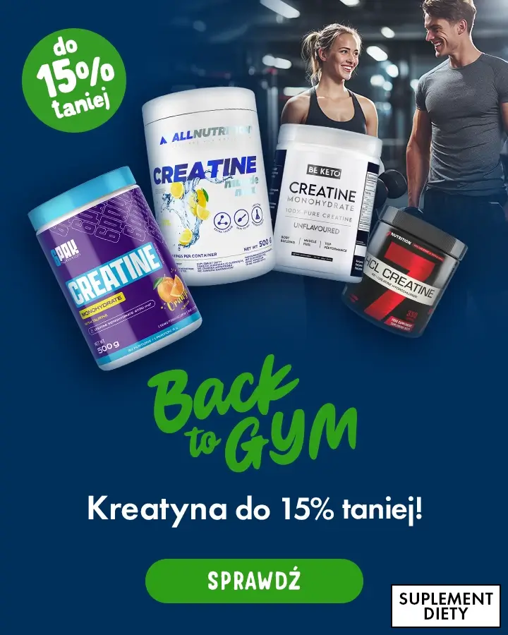 BTG - Kreatyna do 15% taniej