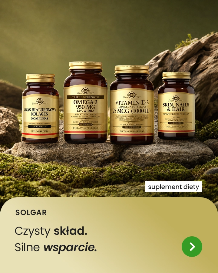 Solgar - Czysty skład. Silne wsparcie.