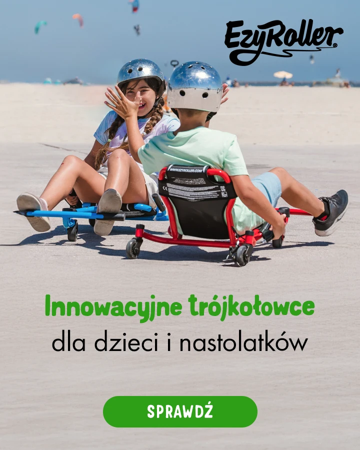 EzyRoller - Innowacyjne trójkołowce dla dzieci i nastolatków