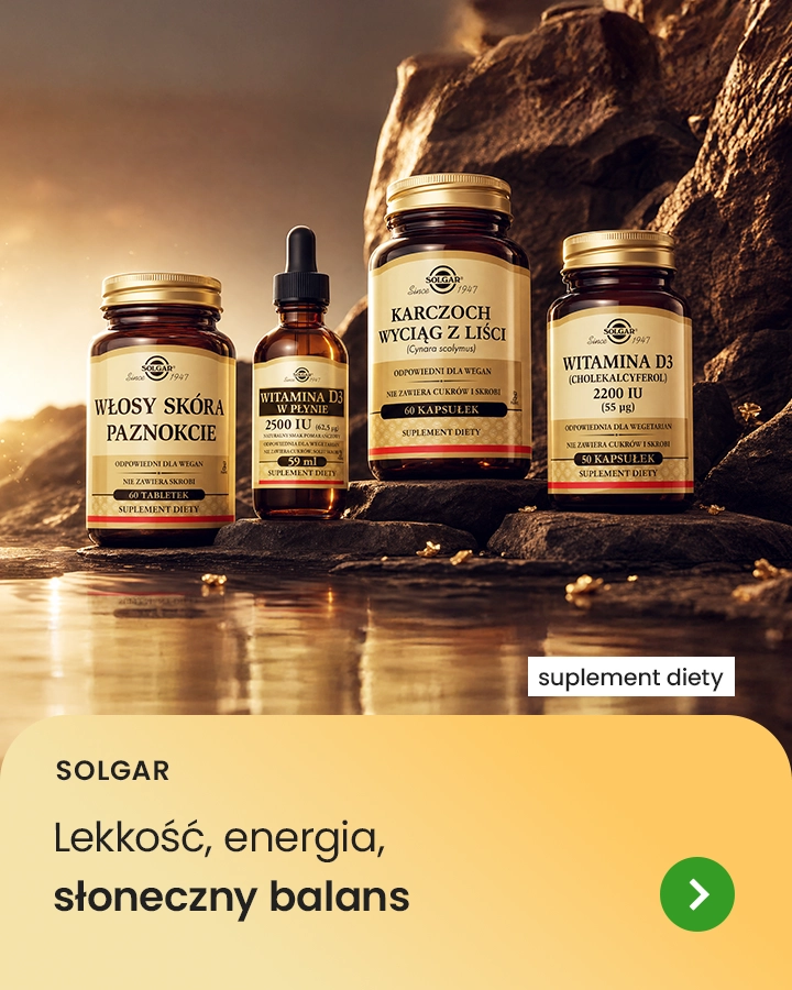 Solgar – Lekkość, energia, słoneczny balans