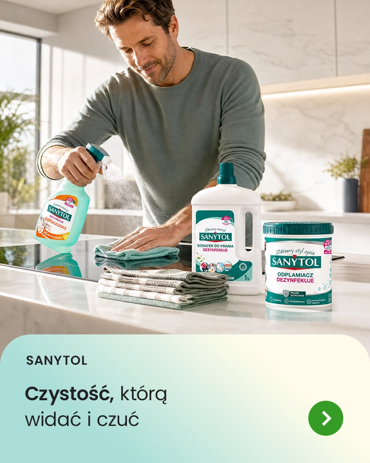 Sanytol – czystość, którą widać i czuć
