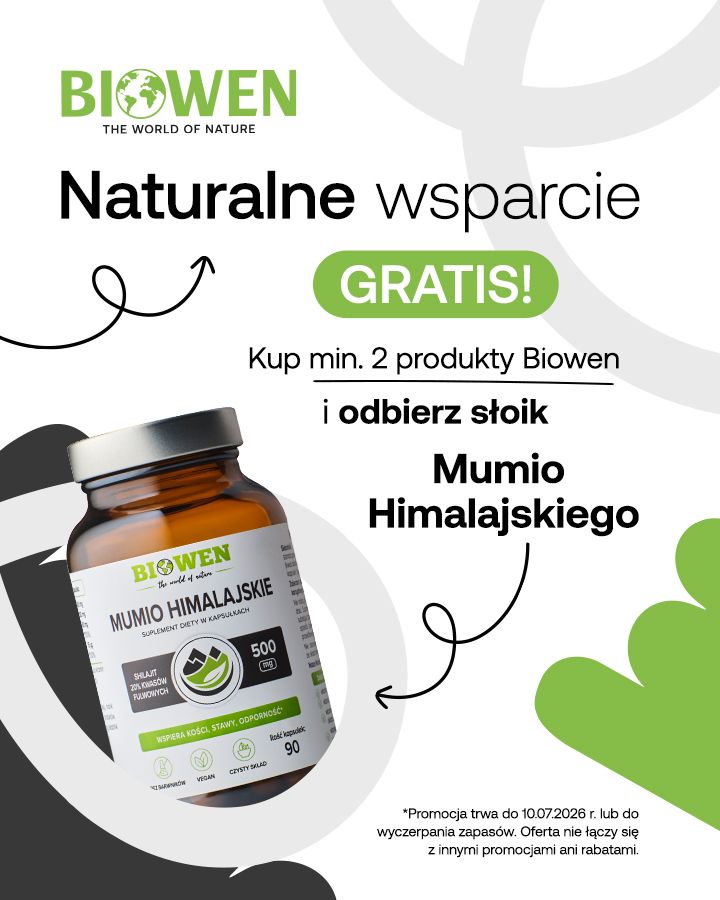 Biowen - kup dwa dowolne produkty a mumio otrzymasz za 1 grosz (578213)