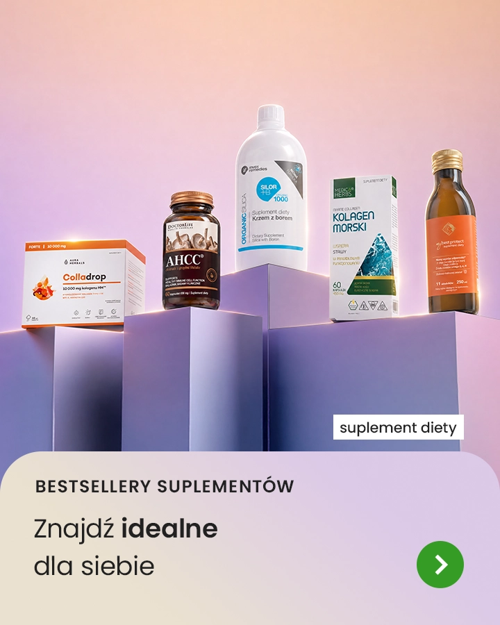 Bestsellery suplementów - znajdź ideane dla Siebie