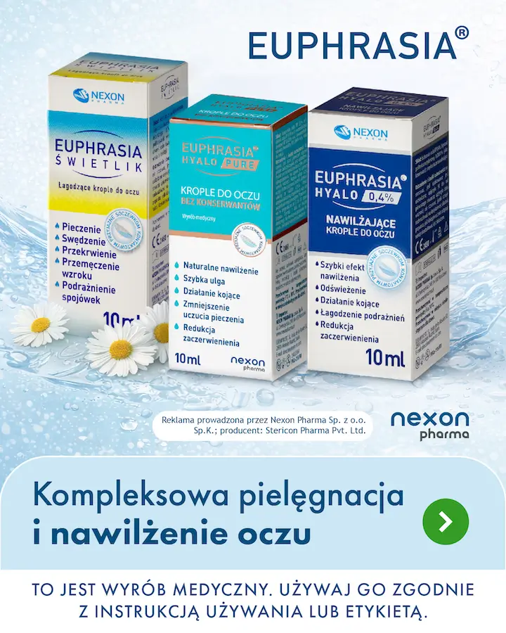 EUPHRASIA krople do oczu idealne dla Ciebie