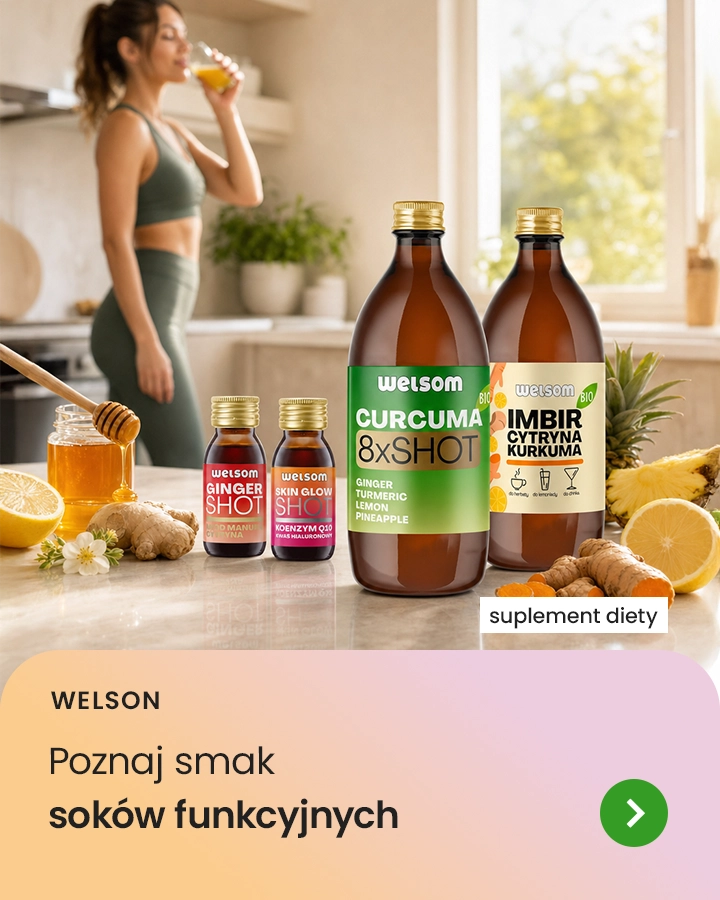 Welson poznaj smak soków funkcyjnych
