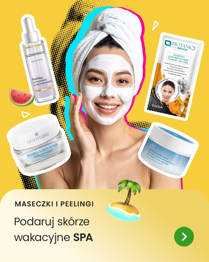 Maseczki i peelingi - Podaruj skórze wakacyjne SPA