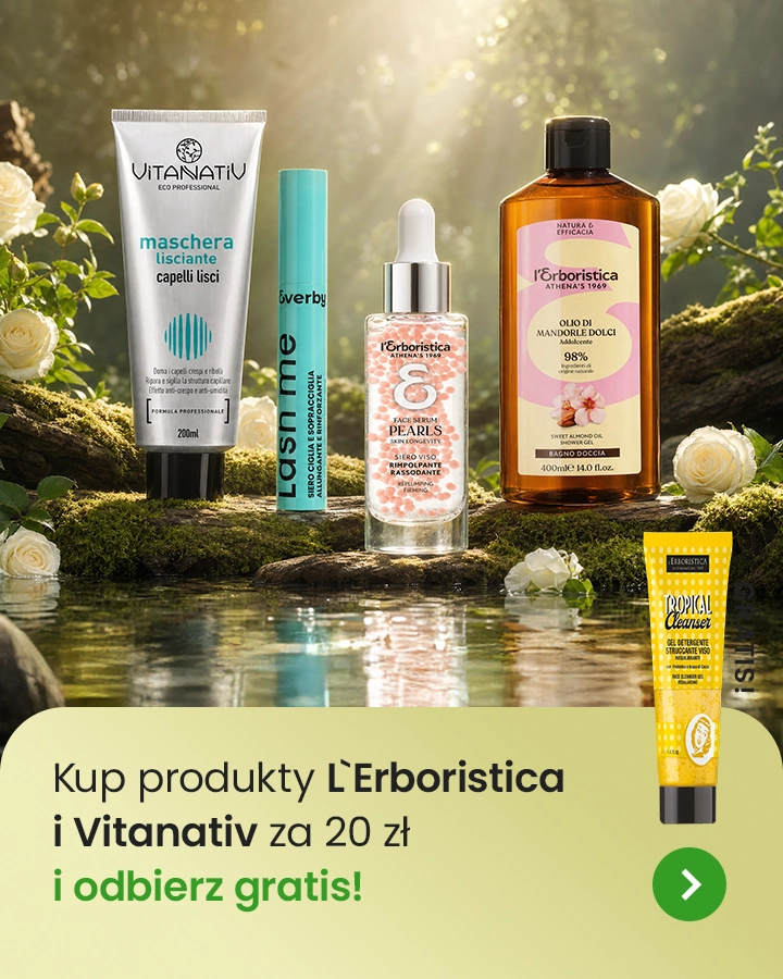 Kup produkty L`Erboristica i Vitanativ za 20 zł i odbierz gratis!