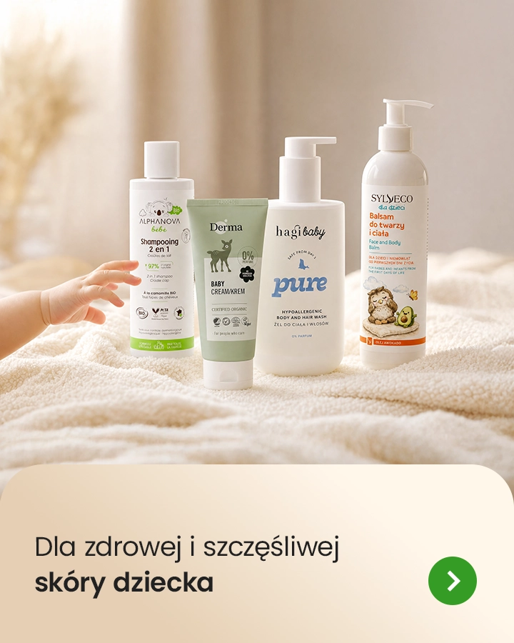 Dla zdrowej i szczęśliwej skóry dziecka