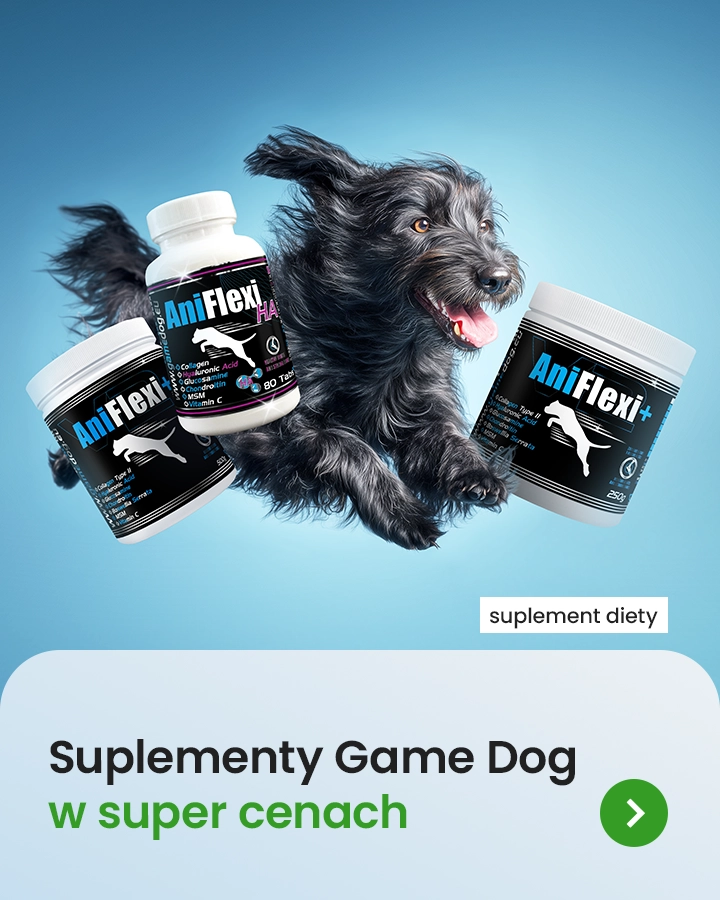 Suplementy Game Dog w super cenach