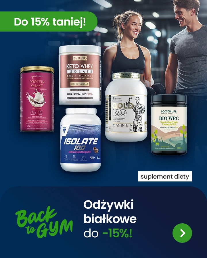 12145574530#BTG - odżywki białkowe do 15% taniej