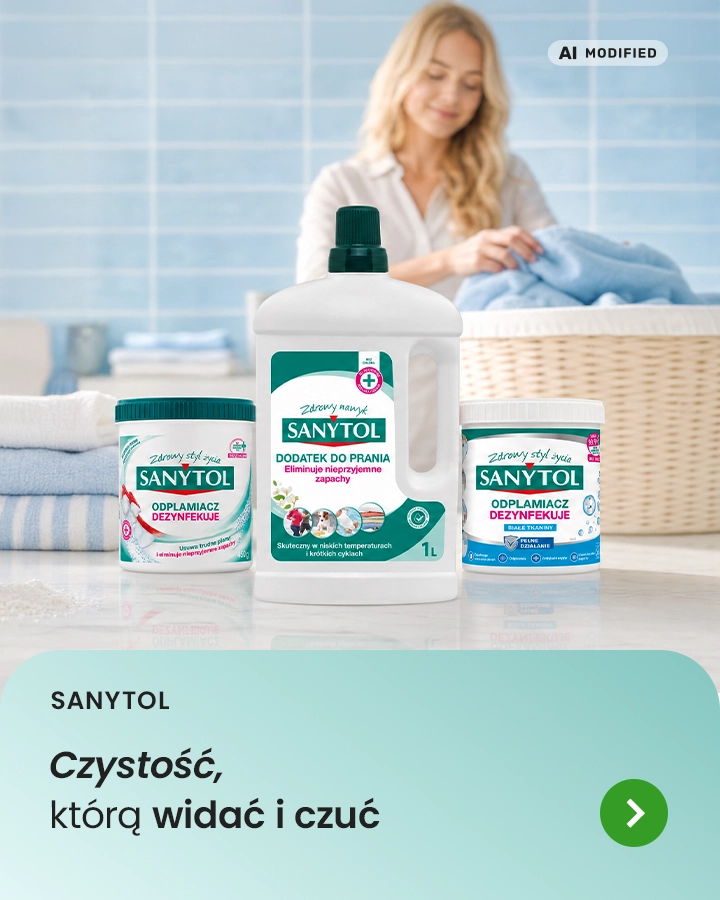 Sanytol – czystość, którą widać i czuć