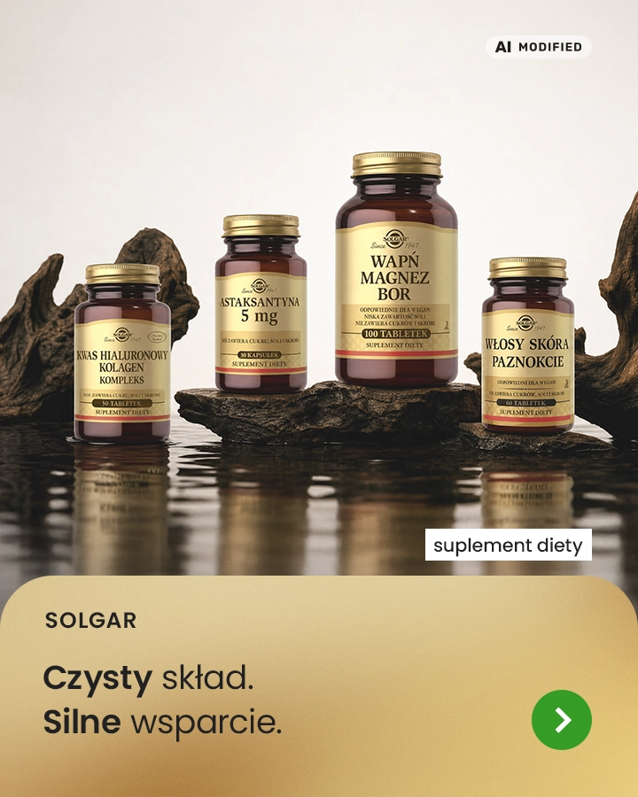 Solgar - Czysty skład. Silne wsparcie.