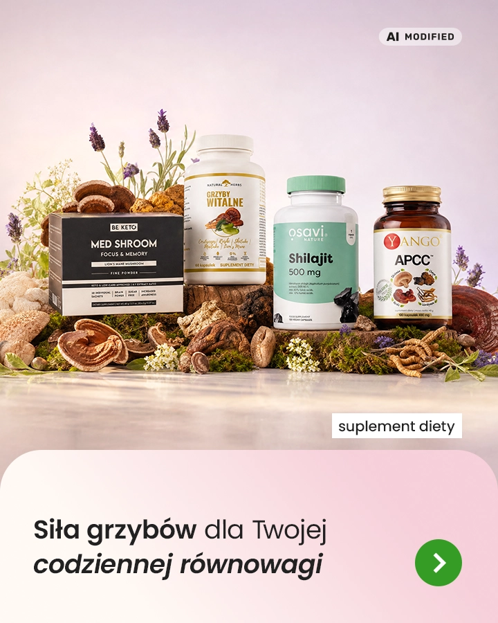 Siła grzybów dla Twojej codziennej równowagi