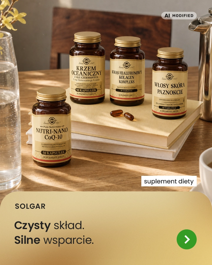Solgar - Czysty skład. Silne wsparcie.