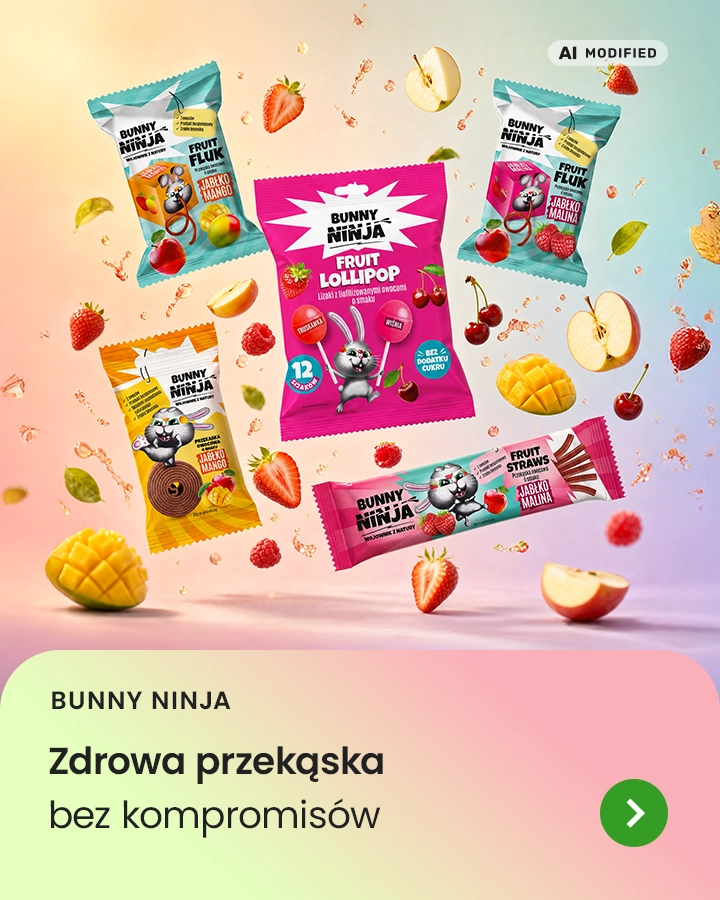 Bunny Ninja – Zdrowa przekąska bez kompromisów