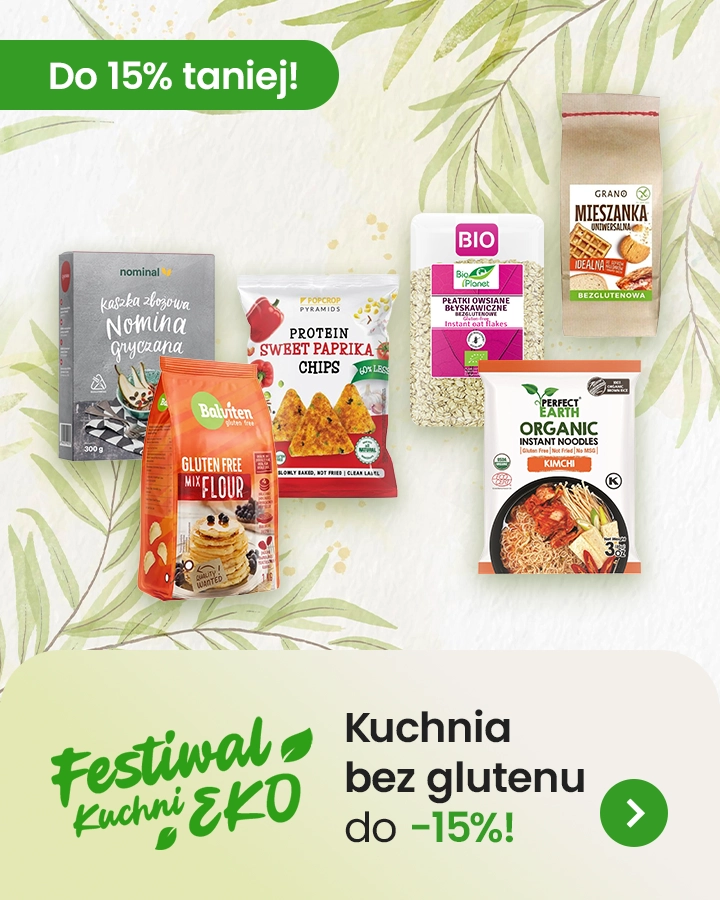 Festiwal Eko Kuchni - Kuchnia bezglutenowa do 15% taniej