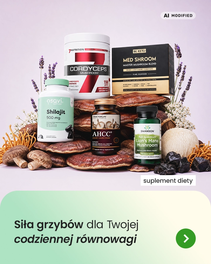Siła grzybów dla Twojej codziennej równowagi