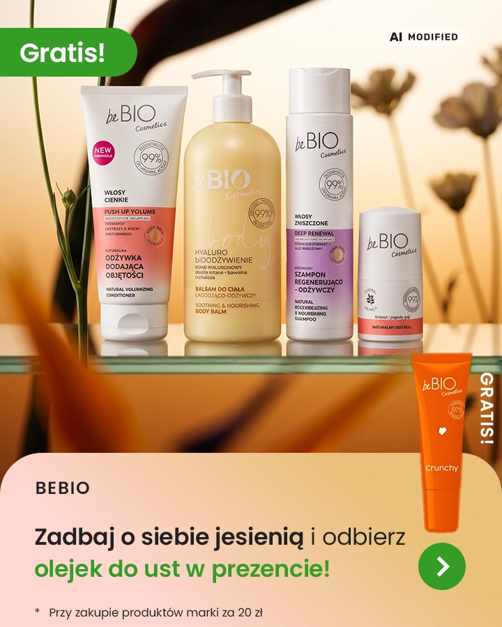 Bebio - Zadbaj o siebie jesienią i odbierz olejek do ust w prezencie!