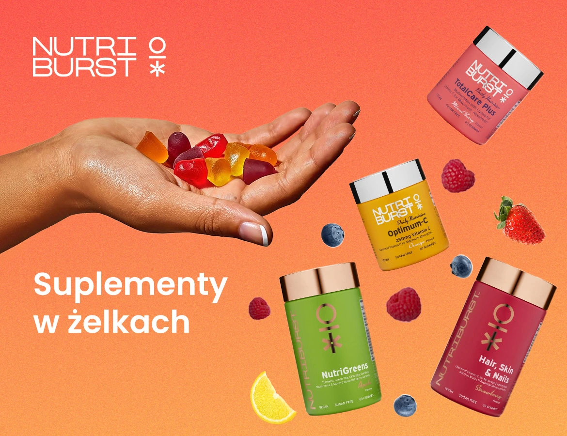 Nutriburst – innowacyjne suplementy w owocowych żelkach