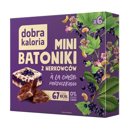 Mini batoniki ala ciasto porzeczkowe 108 g