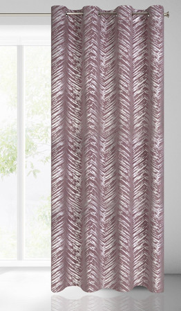 ZASŁONA GOTOWA SARA 140 X 250 CM PUDROWY RÓŻ