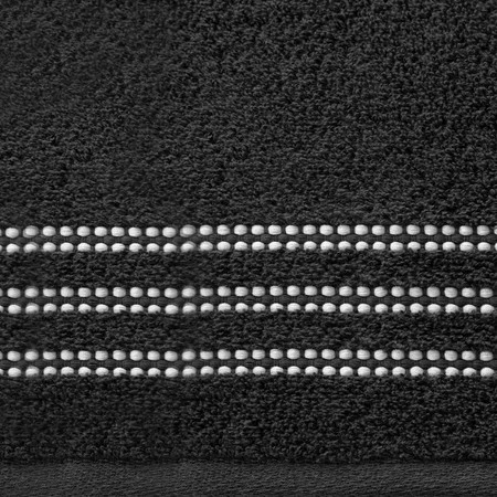 Ręcznik czarny SEBA 70X140