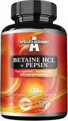 APOLLO'S HEGEMONY Betaine HCl + Pepsin 120 kaps.