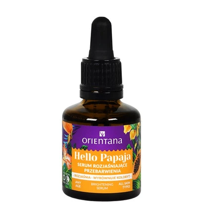Orientana - Hello Papaya Serum rozjaśniające przebarwienia Witamina C Kwas traneksamowy 30ml