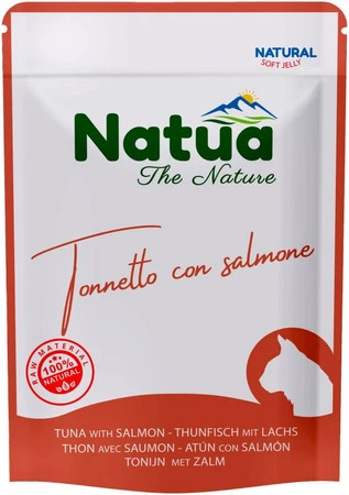 NATUA The Nature Tuńczyk Łosoś Saszetka 70g